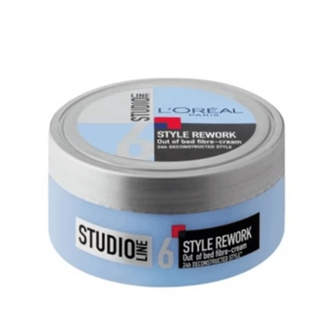 Loreal Studio Line #6 Out Of Bed Fibre Hair Styling Gel 150ml