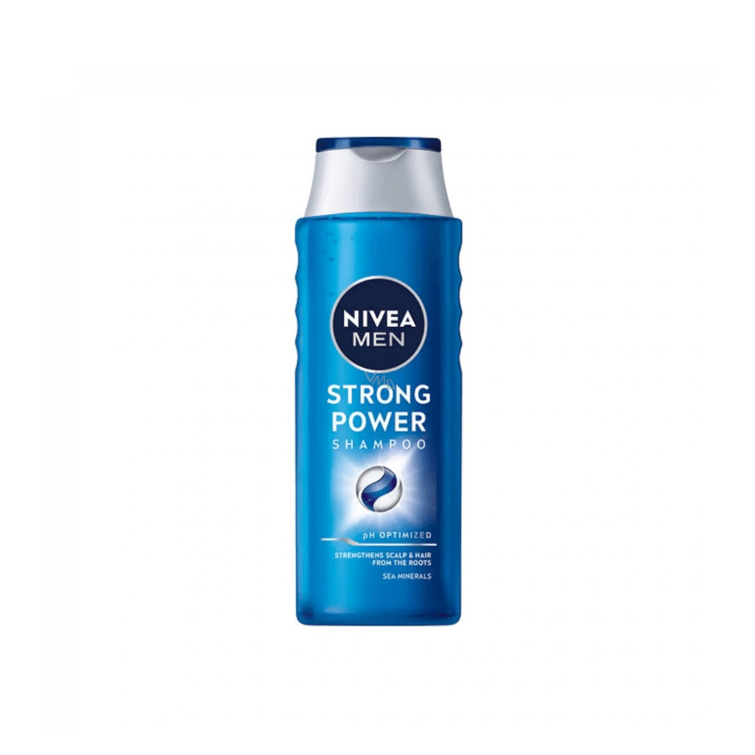 Nivea Men Strong Power Sea Shampoo 400ml