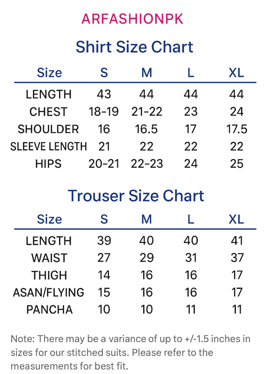 Black Embroidered-2PCs