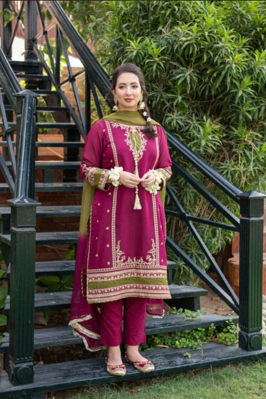 WAVY Embroided 3pc